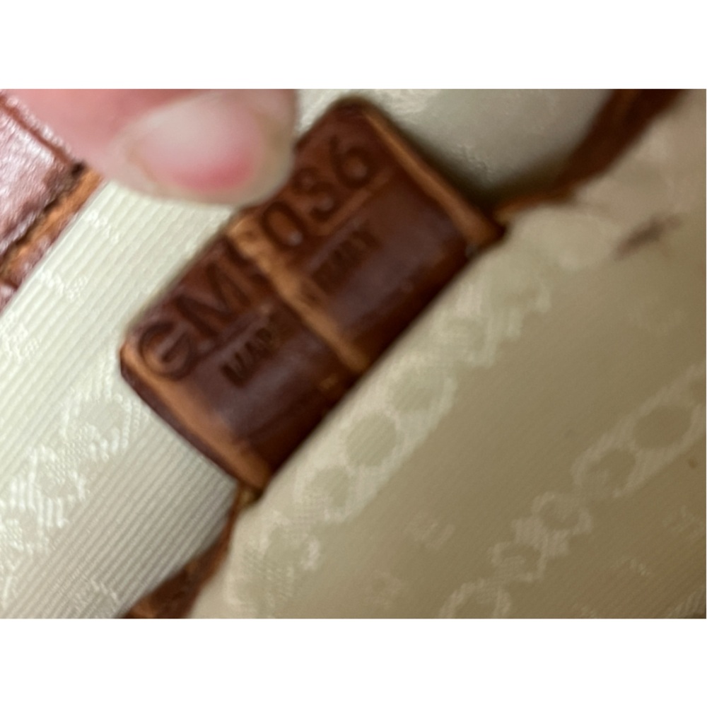 CELINE BOOGIE EMBOSSED CROC BAG- vintage - Picture 12 of 16